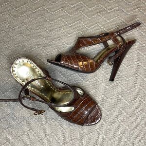 BCBG Brown Heels